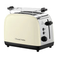 Colours brødrister - creme - Russell Hobbs