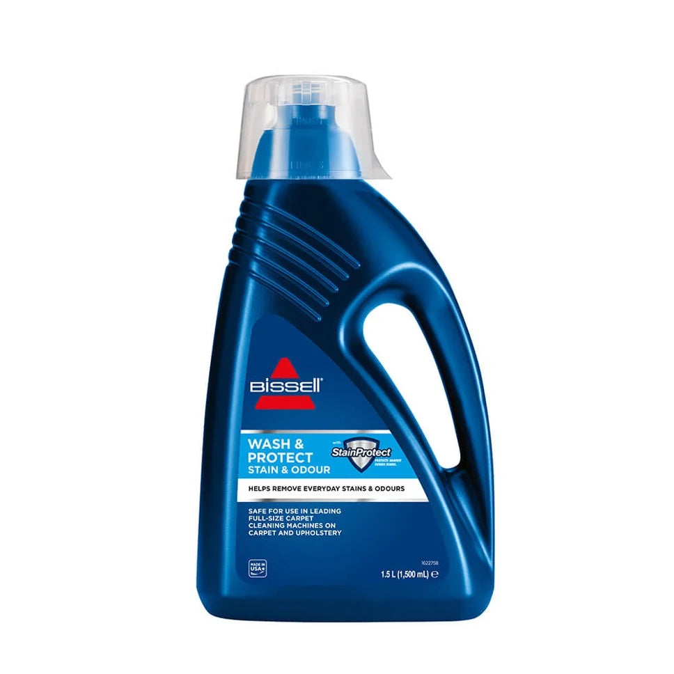Bissell - Wash & Protect - 1,5 ltr Rengøringsmiddel til Tæpper